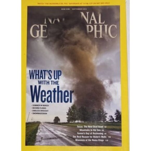 National Geographic September 2014 Whats Up With The Weather Magazine - Picture 3 of 3